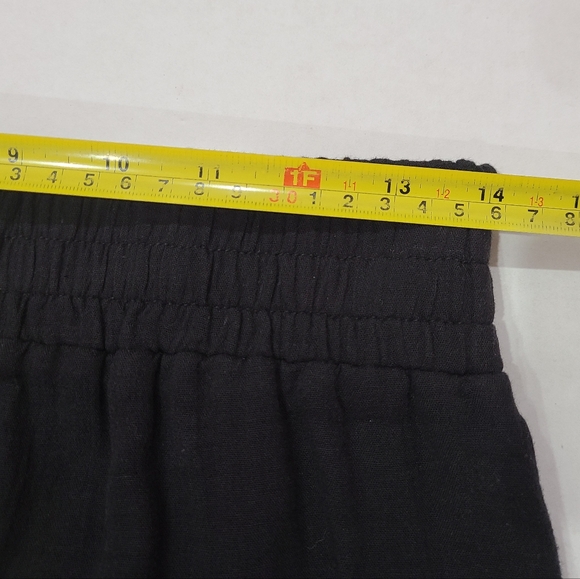 COTTON ON Women's Black Velcro Ankle Hem Woven Dance Pants Sz S NWT - Picture 12 of 14